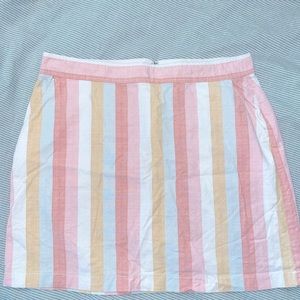 ✨LOFT✨ Striped Mini Skirt